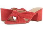 Ivanka Trump Earin (medium Red Suede) Women's Dress Sandals
