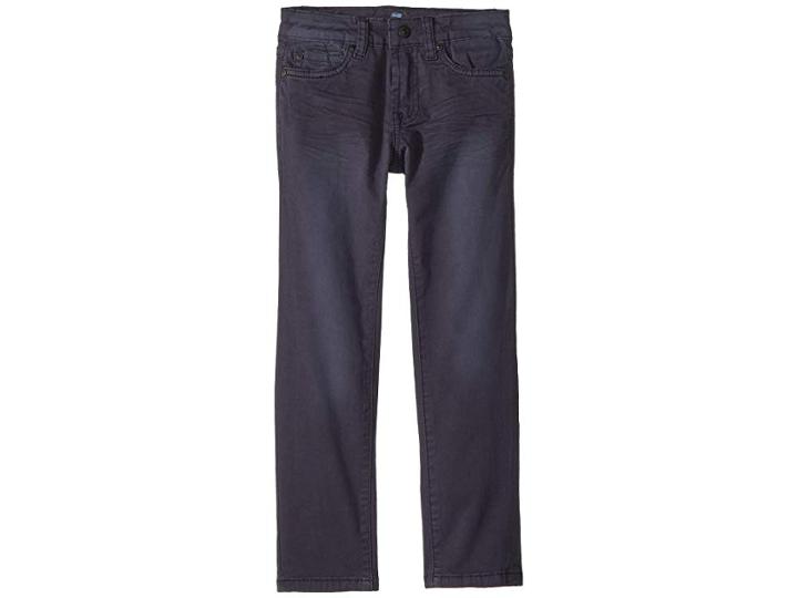 7 For All Mankind Kids Slimmy Stretch Twill Jeans In Navy (little Kids/big Kids) (navy) Boy's Jeans