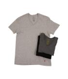 Polo Ralph Lauren 3-pack V-neck T-shirt (andover/madison/black) Men's T Shirt