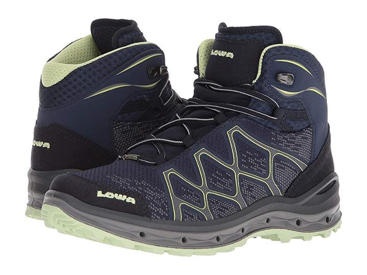 Lowa Aerox Gtx(r) Mid Surround(r) (navy/mint) Women's Shoes