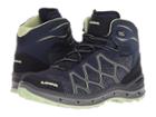 Lowa Aerox Gtx(r) Mid Surround(r) (navy/mint) Women's Shoes