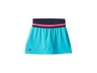 Adidas Kids Tennis Club Skirt (little Kids/big Kids) (hi-resolution Aqua) Girl's Skirt