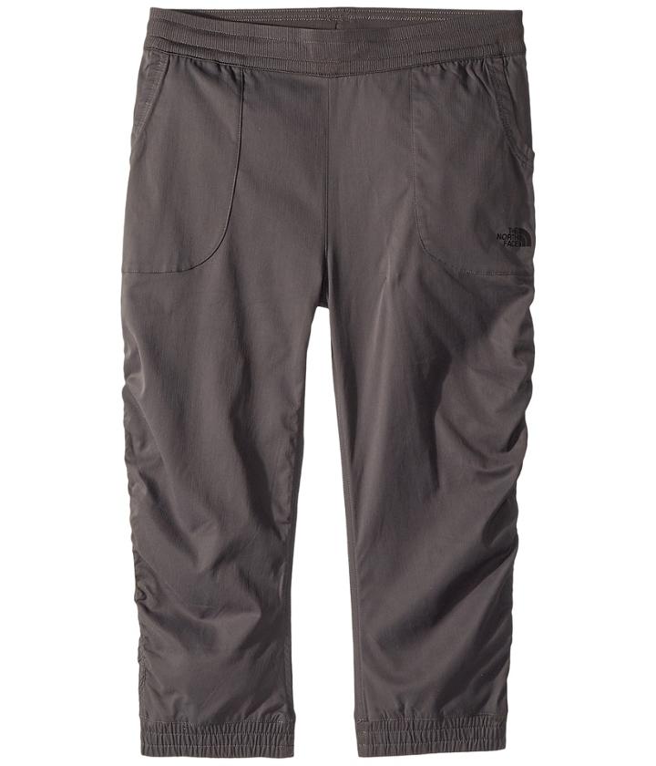 The North Face Kids Aphrodite Capris (little Kids/big Kids) (graphite Grey/tnf Black) Girl's Capri