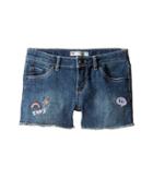 Levi's(r) Kids Doodle Shorty Shorts (big Kids) (plymouth) Girl's Shorts