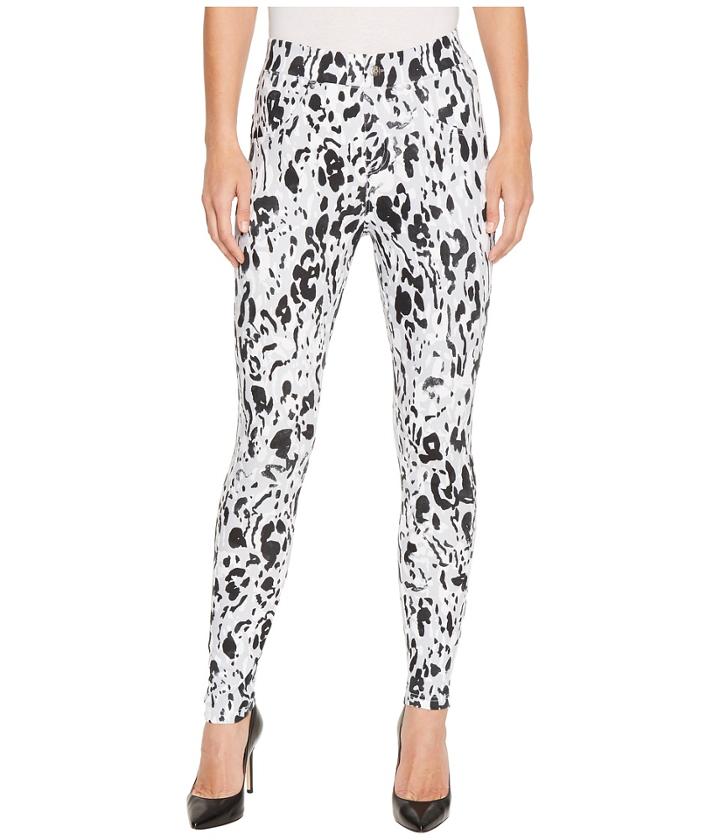 Hue Inked Animal Denim Leggings (grey) Women's Casual Pants