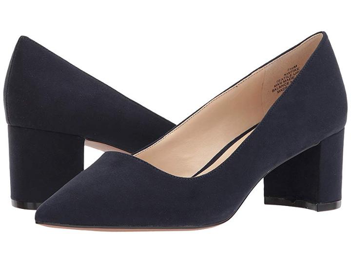 Nine West Ike (navy) Women's 1-2 Inch Heel Shoes