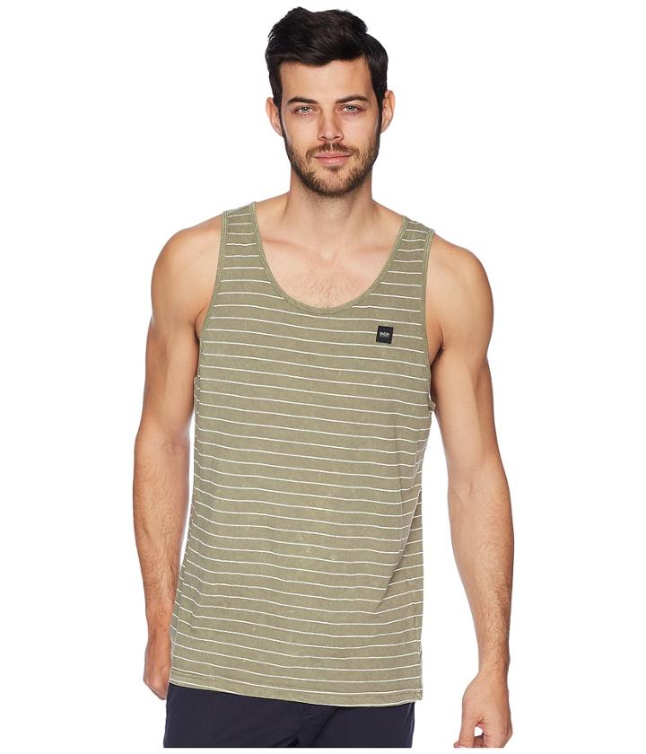 Rvca Washout Tank Top (fatigue) Men's Sleeveless