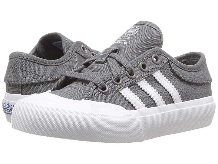 Adidas Skateboarding Matchcourt (little Kid/big Kid) (grey 4/footwear White/gum 4) Men's Skate Shoes