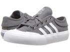 Adidas Skateboarding Matchcourt (little Kid/big Kid) (grey 4/footwear White/gum 4) Men's Skate Shoes