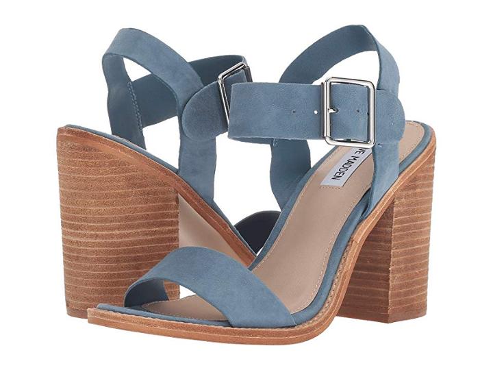Steve Madden Castro (blue Suede) Women's Shoes