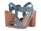 Steve Madden Castro (blue Suede) Women's Shoes
