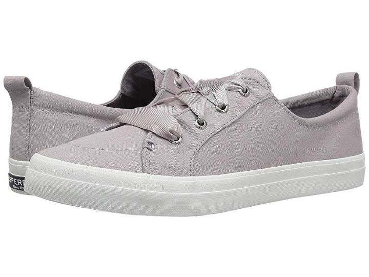 Sperry Crest Vibe Satin Lace (light Purple) Women's Lace Up Casual Shoes