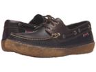 Sebago Ronan Three Eye (dark Brown Leather) Men's Shoes