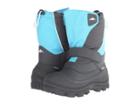 Tundra Boots Kids Quebec Wide (little Kid/big Kid) (teal/grey) Kid's Shoes