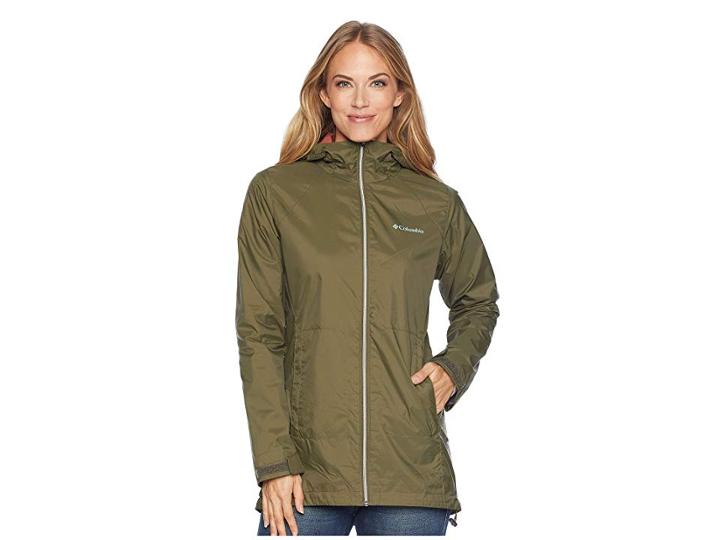 Columbia Switchback Lined Long Jacket (nori) Women's Coat