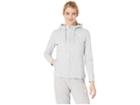 Puma Modern Sports Hooded Jacket (light Grey Heather) Women's Clothing