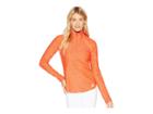 New Balance Anticipate 1/2 Zip (flame Heather) Women's Coat