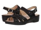Finn Comfort Buka (black) Women's Sandals