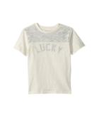 Lucky Brand Kids Short Sleeve Color Block Tee (little Kids/big Kids) (birch) Boy's T Shirt