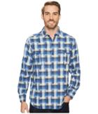 Tommy Bahama Boogie Plaid (bering Blue) Men's Clothing