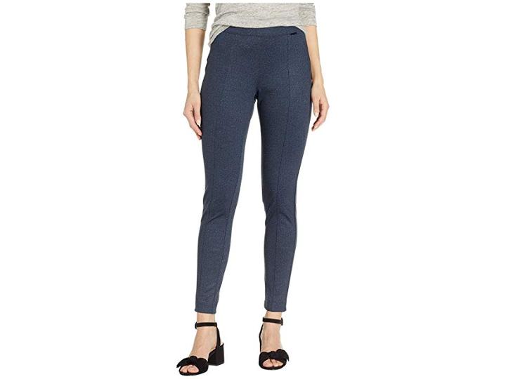 Anne Klein Pull-on Compression Pants (heather Denim) Women's Casual Pants