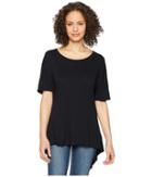 Lamade Mack Open Back Tee (black) Women's T Shirt
