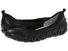 Ecco Dayla Ballerina (black/black) Women's  Shoes