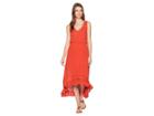 Rock And Roll Cowgirl Sleeveless Dress D5-6780 (orange) Women's Dress