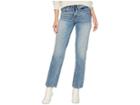Blank Nyc The Crosby Hi Rise Denim Straight Leg In King Pin (king Pin) Women's Jeans
