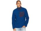 Mountain Hardwear Toasty Twill Fleece 1/2 Zip (nightfall Blue) Men's Coat