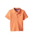 Joules Kids Pique Polo Shirt (toddler/little Kids/big Kids) (washed Orange) Boy's Clothing