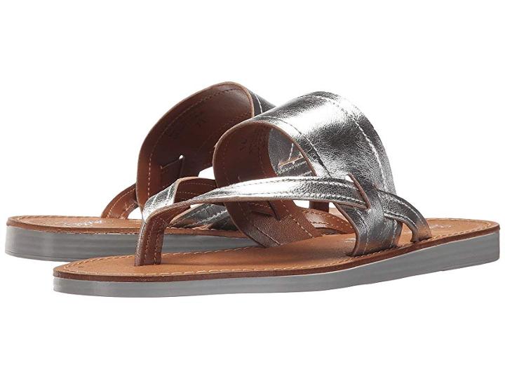 Seychelles Mosaic (silver Leather) Women's Sandals