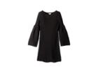 Splendid Littles Sweater Knit Dress (big Kids) (black) Girl's Dress