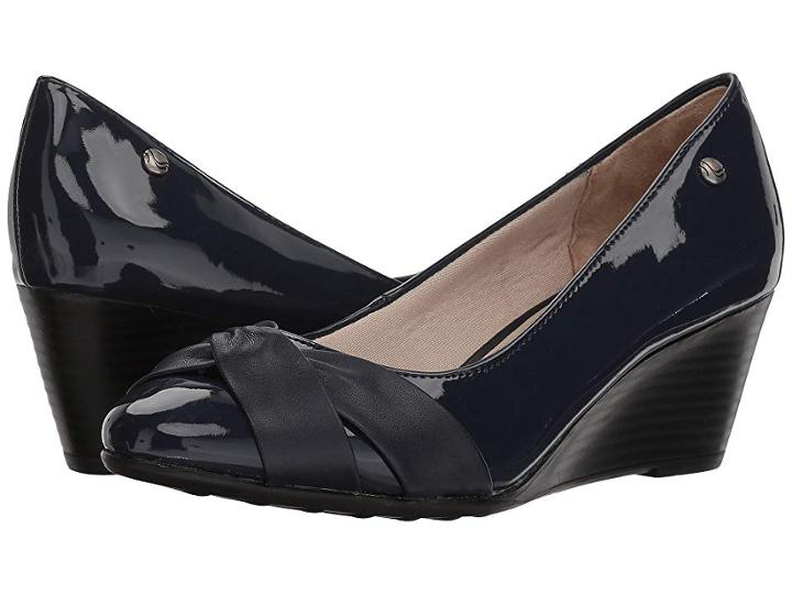 Lifestride Janice (lux Navy) Women's Sling Back Shoes