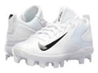 Nike Kids Trout 3 Pro Bg Cleated Baseball (big Kid) (white/black) Kids Shoes