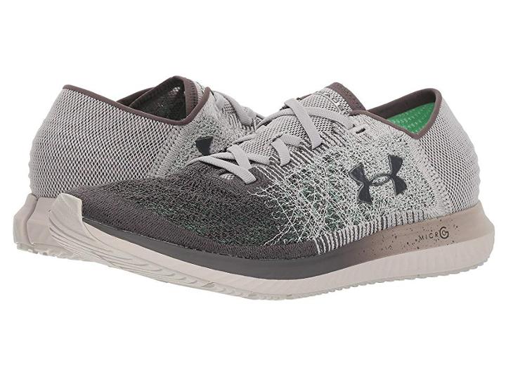 Under Armour Ua Threadborne Blur (mink Gray/green Typhoon/charcoal) Men's Running Shoes