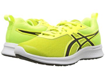 Asics Kids Lazerbeam Ea (little Kid/big Kid) (safety Yellow/performance Black) Boys Shoes