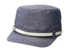Calvin Klein Chambray Cap W/ Buckle Band (denim Chambray) Caps