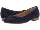 Hush Puppies Phoebe Ladder Stud (royal Navy Suede) Women's Flat Shoes