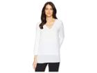 Michael Michael Kors Multi Woven Layer Top (white) Women's Clothing