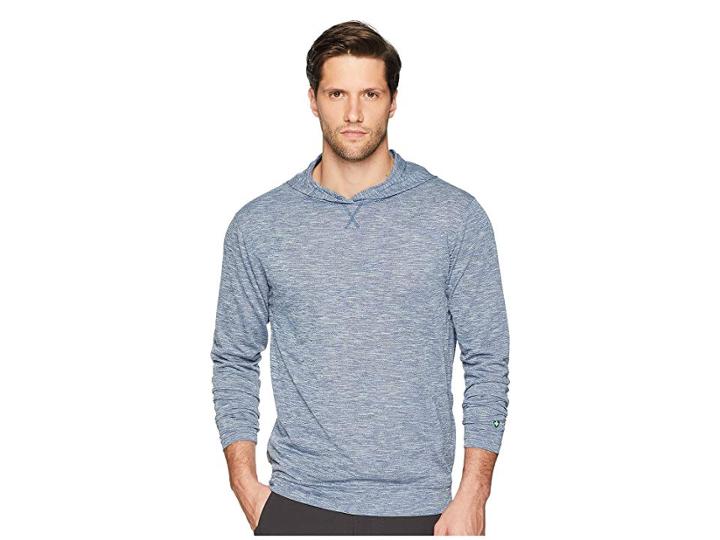 White Sierra Bug Free Base Camp Hoodie (estate Blue) Men's Sweatshirt