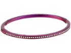 Michael Kors Brilliance Pave Bangle Bracelet (purple) Bracelet