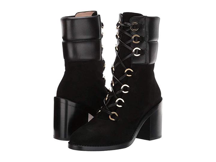 Stuart Weitzman Watson (black Dover) Women's Shoes