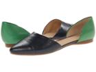 Tommy Hilfiger Naree3 (marine/kelly Green) Women's Flat Shoes
