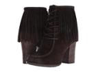 Frye Parker Fringe Short (chocolate) Women's Boots