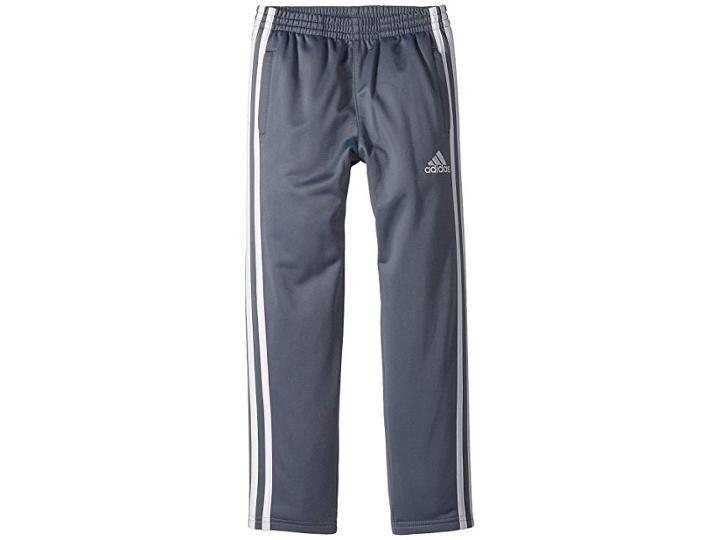 Adidas Kids Iconic Snap Pants (toddler/little Kids) (grey) Boy's Casual Pants