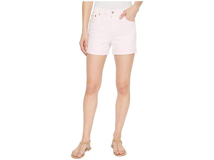 Levi's(r) Womens Wedgie Shorts (stonewash Light Lilac) Women's Shorts