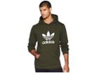 Adidas Originals Trefoil Hoodie (night Cargo) Men's Sweatshirt