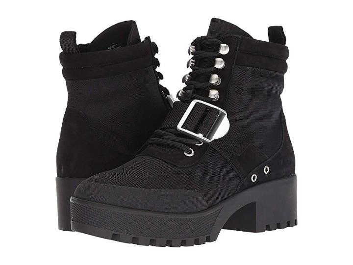 Steve Madden Grady Hiker Boot (black Multi) Women's Lace-up Boots
