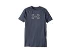 Under Armour Kids Armour Short Sleeve (big Kids) (stealth Gray/stealth Gray/steel) Boy's Clothing